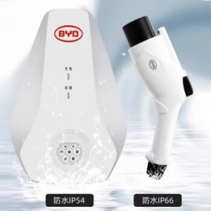 比亚迪充电桩原装六代7kw家用交流快充电桩秦PLUS 宋Pro汽车通用 5米刷卡版（不刷卡请备注）